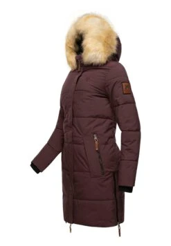 Navahoo Halina - Winterjas - Dark Red Melange -Navahoo Winkel 00fe7beee6414a028b34fb760d000fb7