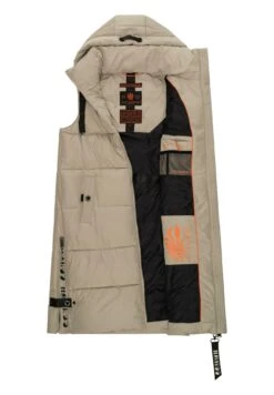 Navahoo Schnuffelchen - Bodywarmer - Pebble Grey -Navahoo Winkel 04ef1b34cdd94d2a93d4779fac1fe57f