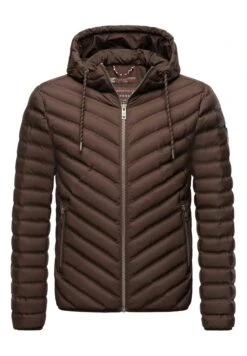 Navahoo Winkel 31 Navahoo Fey-Tun - Winterjas - Dark Choco
