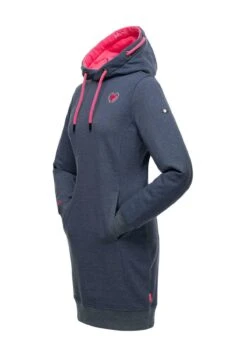 Navahoo Jurk - Dusty Blue Melange -Navahoo Winkel 09f16cb43bea47968736d91c2ebe6abb