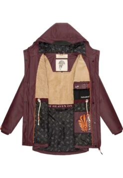 Navahoo Rainy Forest - Regenjas - Dark Red Melange -Navahoo Winkel 150878fc39ca4029be7cfe4d6a929f7b