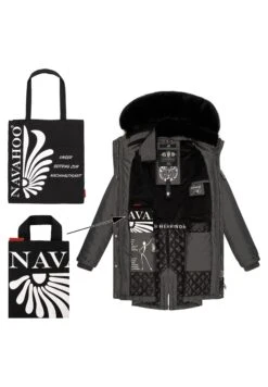 Navahoo Tiniis - Winterjas - Dark Grey -Navahoo Winkel 1af9abe2a0fe44d3840fb60038bc6aad