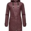 Navahoo Rainy Flower - Parka - Dark Red Melange -Navahoo Winkel 249b8c78c4394ab3ac4bc42c4f4224ad