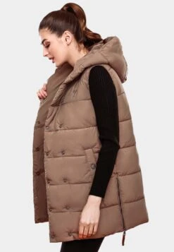 Navahoo Madilynaa - Bodywarmer - Dark Taupe -Navahoo Winkel 2adfa86bfca342e189ccf9c6416cc817