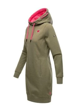 Navahoo Jurk - Dusty Olive Melange -Navahoo Winkel 2f177a65c6a14fbf935af703b3aaabbd