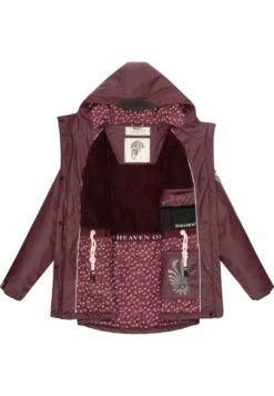Navahoo Ocean Heart - Parka - Dark Red Melange -Navahoo Winkel 3af86a3740fd41fba172cc4df8c4e9dc