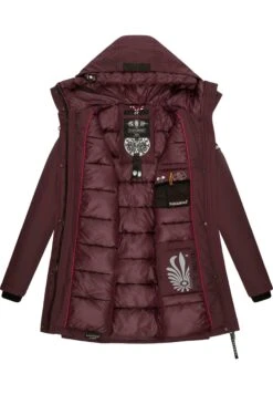 Navahoo Blizzardstorm - Parka - Dark Red Melange -Navahoo Winkel 3ce5d875b9654c71941585d174bf83d5