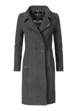 Navahoo Wooly - Halflange Jas - Anthracite -Navahoo Winkel 3df376f0b7e6477aae9243bf9334ba61