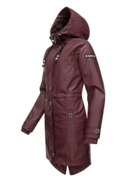 Navahoo Rainy Flower - Parka - Dark Red Melange -Navahoo Winkel 40e2997508644c2391298e6be0d0ca42