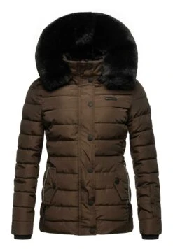 Navahoo Milianaa - Winterjas - Dark Choco -Navahoo Winkel 50a2a969ac07460ead22c6664703296d