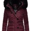 Navahoo Winterjas - Dark Red Melange -Navahoo Winkel 53aca9d4782e4ab786164e30da695b60