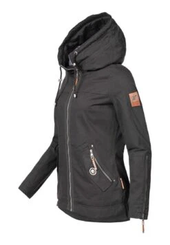 Navahoo Wekoo - Parka - Schwarz -Navahoo Winkel 5a72fff5821b4192b6b17fee2cb6fdbb