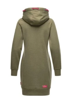 Navahoo Jurk - Dusty Olive Melange -Navahoo Winkel 60c466a96c2c4b138edf70866d7ec133