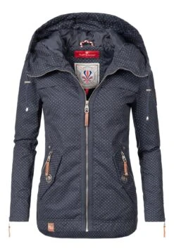 Navahoo Wekoo - Parka - Blau Dots -Navahoo Winkel 637777a5c0b64ea5bad084def84c031a