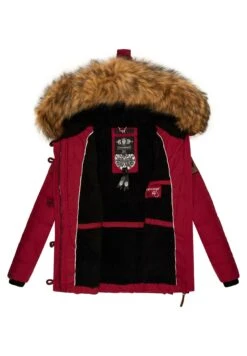 Navahoo Zoja - Winterjas - Blood Red -Navahoo Winkel 6c67ab8ac7684d3782629a78d299cc4b