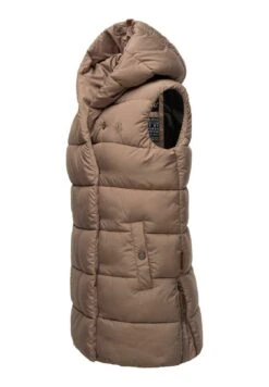 Navahoo Madilynaa - Bodywarmer - Dark Taupe -Navahoo Winkel 6c862956f8b34ca09c6b63c571c9830d