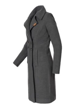 Navahoo Wooly - Halflange Jas - Anthracite -Navahoo Winkel 6d1158941ac6423d8140ad3a85be8d64