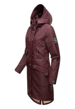 Navahoo Parka - Dark Red Melange -Navahoo Winkel 6d656ea14af84d9d89be332c01054864