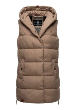 Navahoo Madilynaa - Bodywarmer - Dark Taupe -Navahoo Winkel 772fa361f8824c45abec35ea9609933e