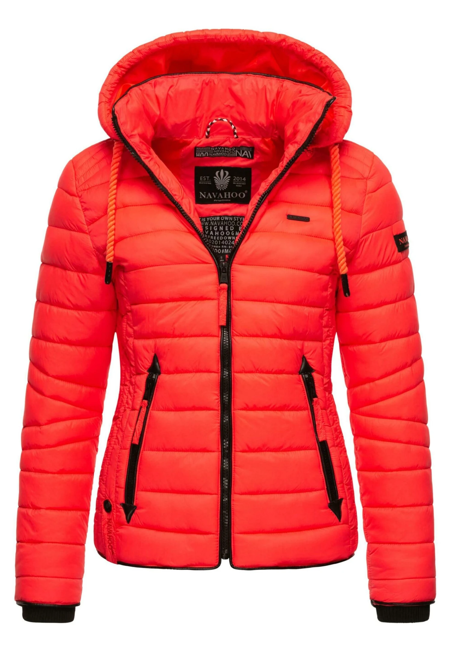 Navahoo Lulana - Jas - Neon Coral 3 Navahoo Lulana - Jas - Neon Coral