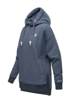 Navahoo Silberengelchen - Hoodie - Dusty Blue Melange -Navahoo Winkel 802a9e9a7e144d4b89056800d02cf24c
