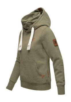 Navahoo Raniaa - Hoodie - Dusty Olive Melange -Navahoo Winkel 809066bab9284b33b1cfa5b4f24b3850
