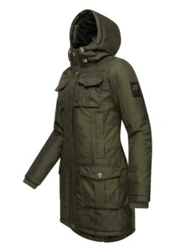 Navahoo Tiniis - Winterjas - Dark Olive -Navahoo Winkel 874116cec7b841b6aae821d6575f4a43