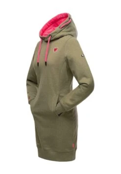 Navahoo Jurk - Dusty Olive Melange -Navahoo Winkel 8b9e95a5b9084fe796bac51de8557f8c