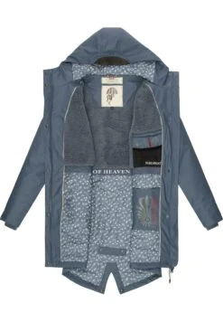 Navahoo Flower Of Ocean - Parka - Dusty Blue -Navahoo Winkel 8fece1e21ceb4459aa5040ba5feaddc7