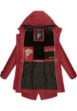 Navahoo Rainy Flower - Parka - Blood Red -Navahoo Winkel 903c0175766043a586cf4c627f09926a
