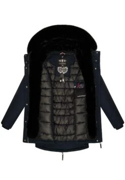 Navahoo Sweety Deluxe - Winterjas - Blue Melange -Navahoo Winkel 92d940f7093e447089fe962af0d86aa7