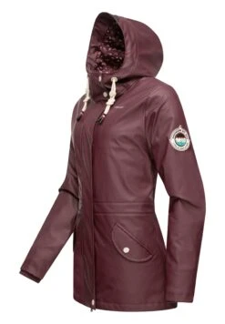 Navahoo Ocean Heart - Parka - Dark Red Melange -Navahoo Winkel 96b26f4ccae349acb6ff34e1b7109391