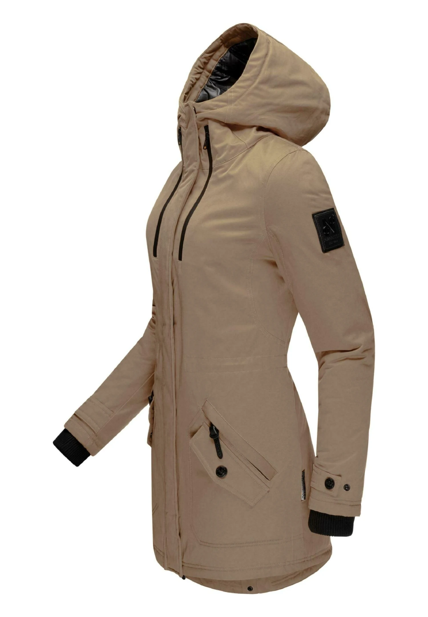 Navahoo Avrille Ii - Winterjas - Taupe Grey 4 Navahoo Avrille Ii - Winterjas - Taupe Grey - Afbeelding 2