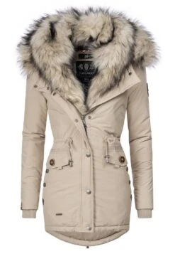 Navahoo Sweety - Winterjas - Taupe -Navahoo Winkel 9908d257099244c3ad9e787346606149
