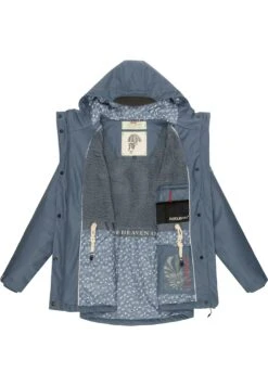 Navahoo Ocean Heart - Parka - Dusty Blue -Navahoo Winkel 991a96591d6b45ff9759c9c20cd26f04