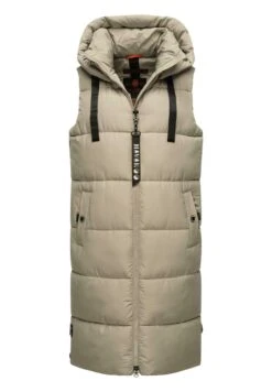 Navahoo Schnuffelchen - Bodywarmer - Pebble Grey -Navahoo Winkel 9b90b79d48e449328c01852e1c73e726