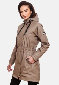 Navahoo Rainy Flower - Parka - Taupe -Navahoo Winkel a16b4110f78e4d1e91fcfc20890ac000