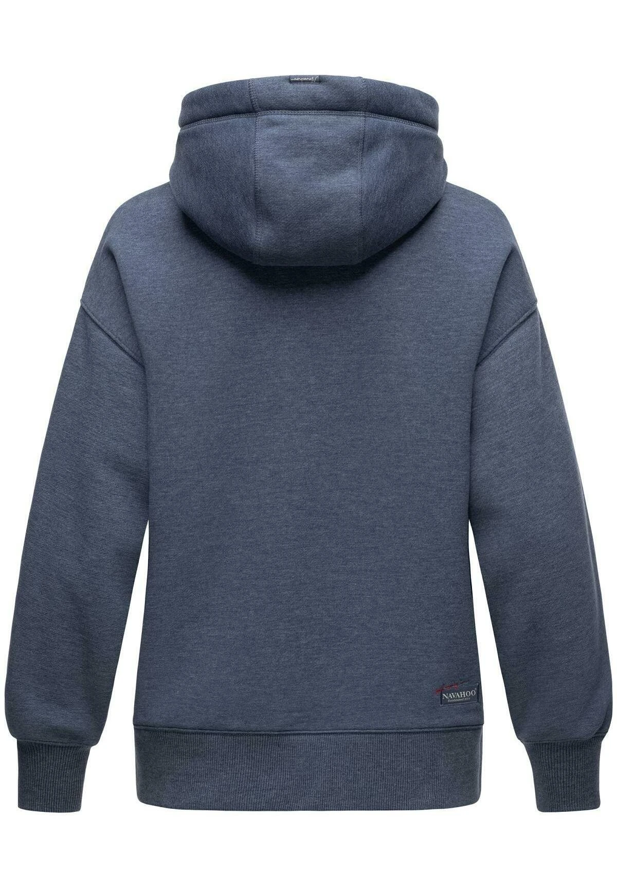 Navahoo Hoodie - Dusty Blue Melange 7 Navahoo Hoodie - Dusty Blue Melange - Afbeelding 5