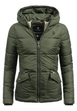 Navahoo Megan - Winterjas - Olive Green -Navahoo Winkel ac2b2bb2772e4ba1a6844aac18496af4