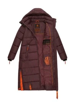 Navahoo Kristallblume - Winterjas - Dark Red Melange -Navahoo Winkel aed97a876a44495ebb9a16316b86ea26