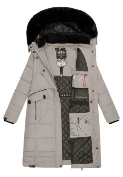 Navahoo Fahmiyaa - Winterjas - Zinc Grey -Navahoo Winkel b474c9366dd644bda58d28f5edc4455b