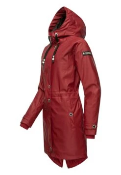 Navahoo Rainy Flower - Parka - Blood Red -Navahoo Winkel bcd00ebb942b4ce4ba3d528890ed23de