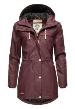 Navahoo Rainy Forest - Regenjas - Dark Red Melange -Navahoo Winkel bf616a2a58db4570a4011255a5baad9e
