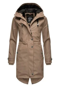 Navahoo Rainy Flower - Parka - Taupe -Navahoo Winkel c29044f6d4534806a107ce16707fc2ba