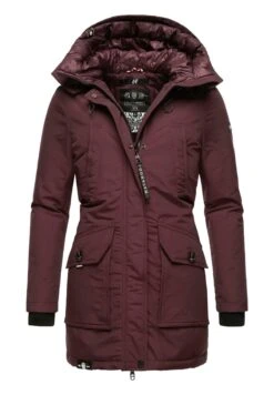 Navahoo Blizzardstorm - Parka - Dark Red Melange -Navahoo Winkel c3d66f41926d48cba20609d5f1cdaa54