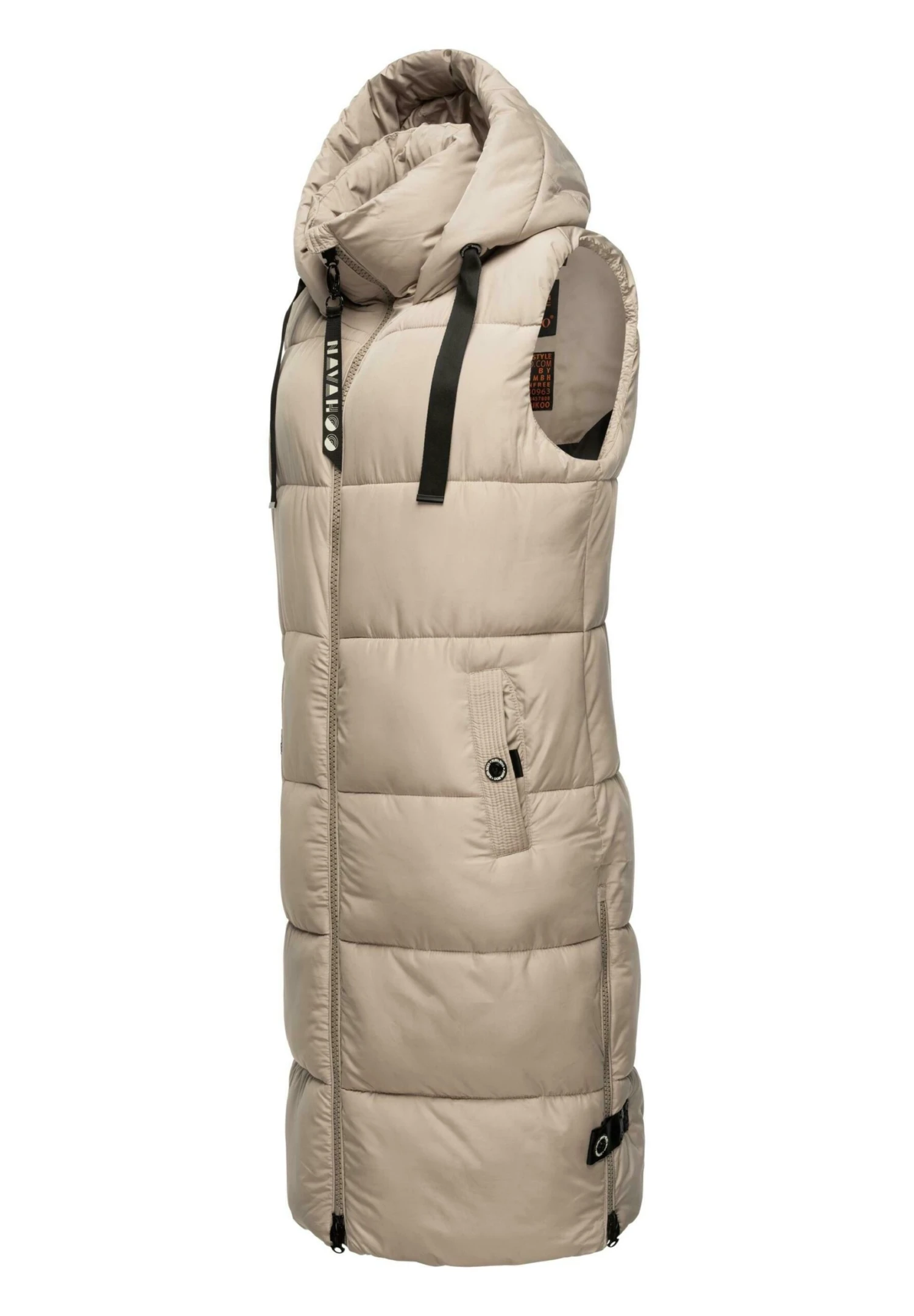 Navahoo Schnuffelchen - Bodywarmer - Taupe 4 Navahoo Schnuffelchen - Bodywarmer - Taupe - Afbeelding 2