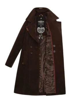 Navahoo Wooly - Halflange Jas - Dark Choco -Navahoo Winkel c8d79417e3e94380bff0d4cd22e5c416