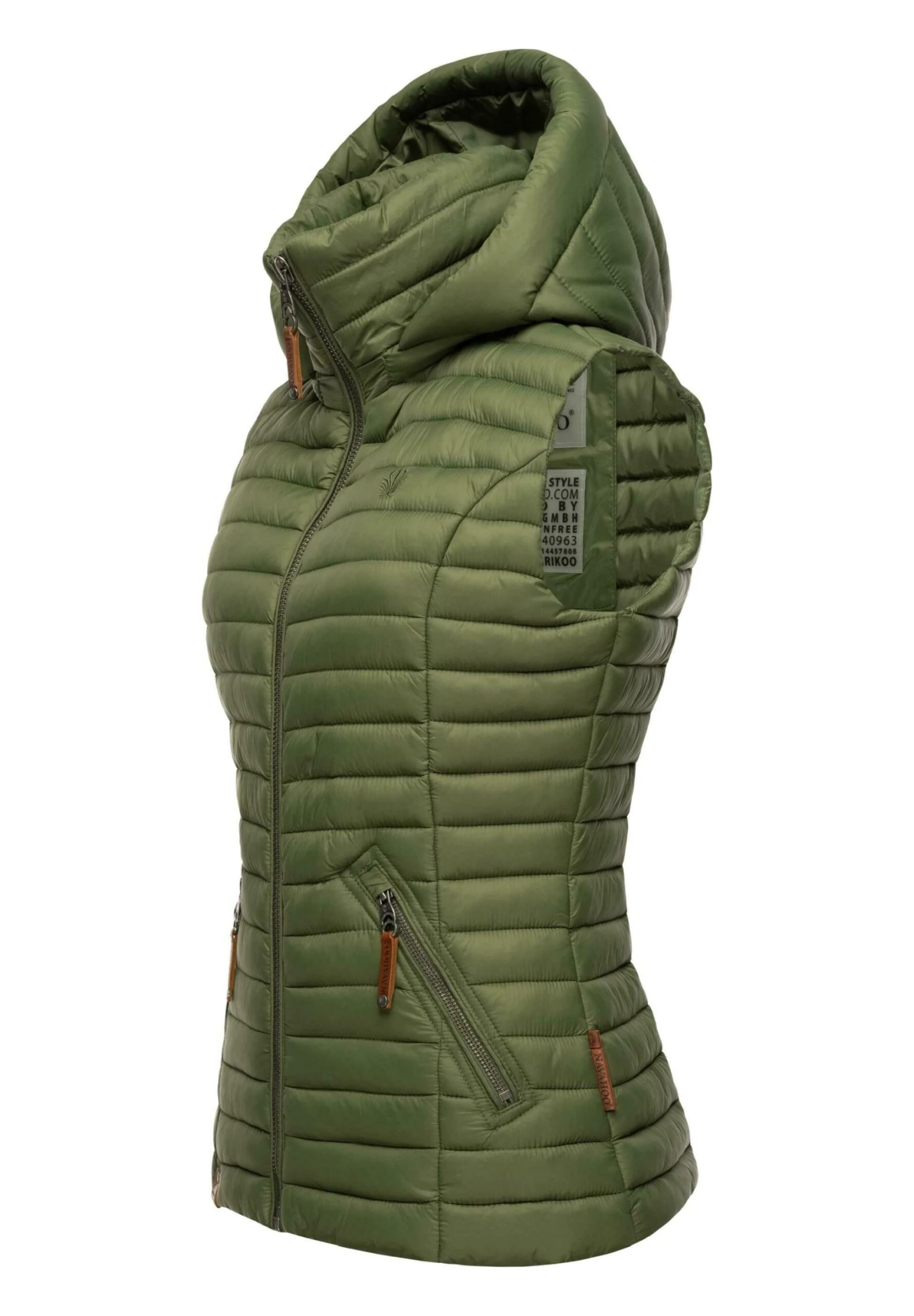 Navahoo Shadaa - Bodywarmer - Dusty Olive 6 Navahoo Shadaa - Bodywarmer - Dusty Olive - Afbeelding 4