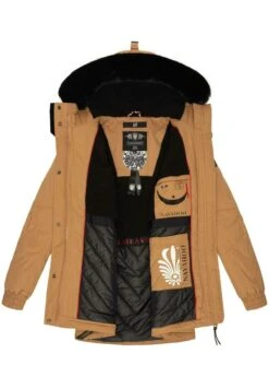 Navahoo Olessaa - Winterjas - Camel -Navahoo Winkel da39f50aa8924d88848606e34cd37b04