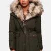 Navahoo Sweety - Winterjas - Olive -Navahoo Winkel ddfea06002124da2b7bce5712ad7a593